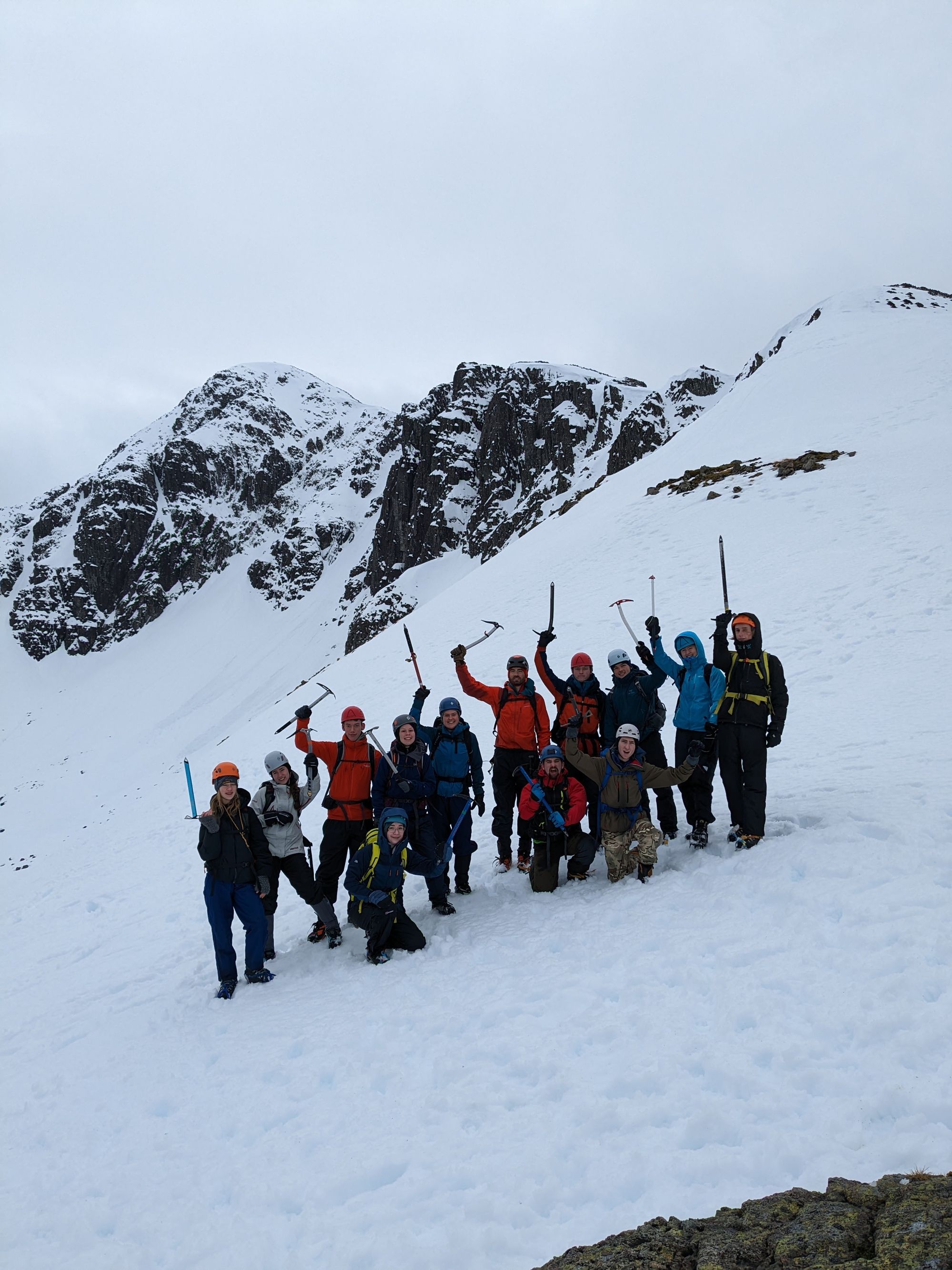 A group of people on a snowy mountain

Description automatically generated with medium confidence